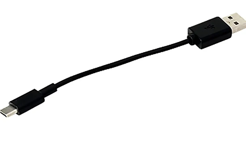 CatEye Spare USB-C Charge Cable Black