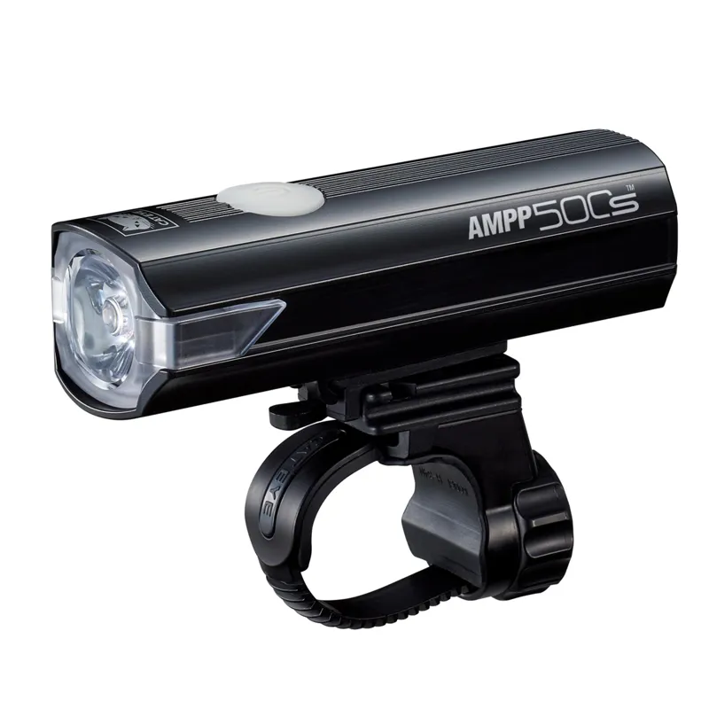 Cateye Ampp 500s USB Front Bike Light: BLACK