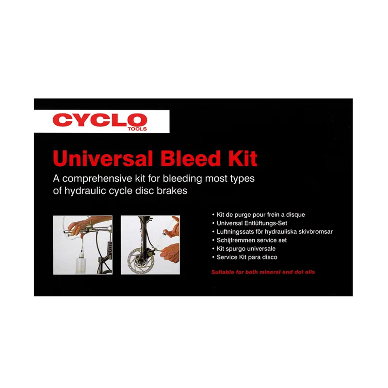 Cyclo Universal Brake Bleed Kit Black-1
