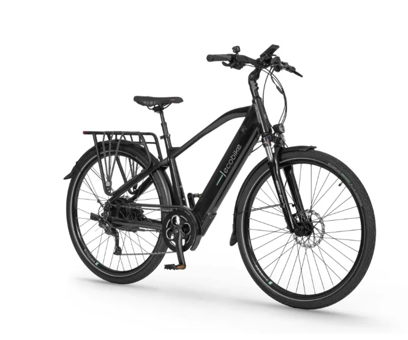 Ecobike X-Cross M Trekking Hybrid eBike Black-1