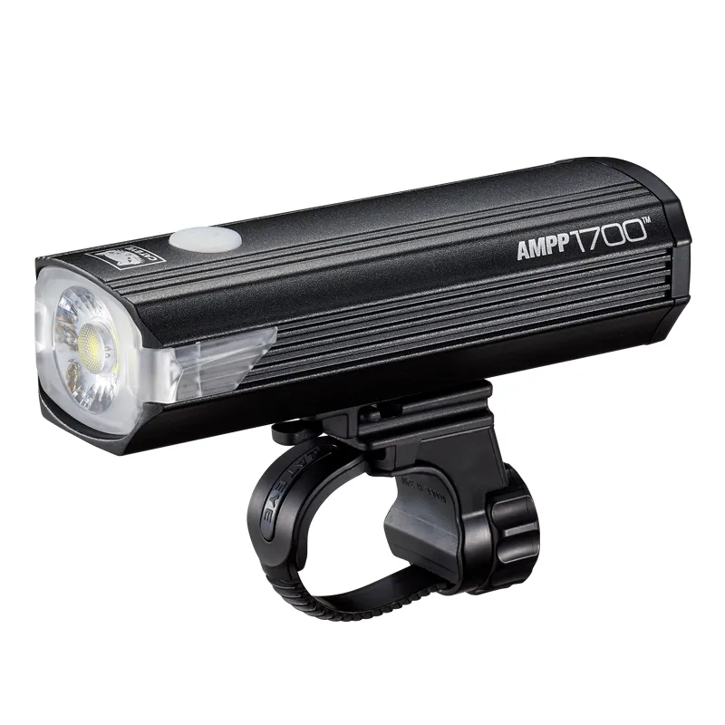 Cateye Ampp 1700 Front Bike Light: BLACK