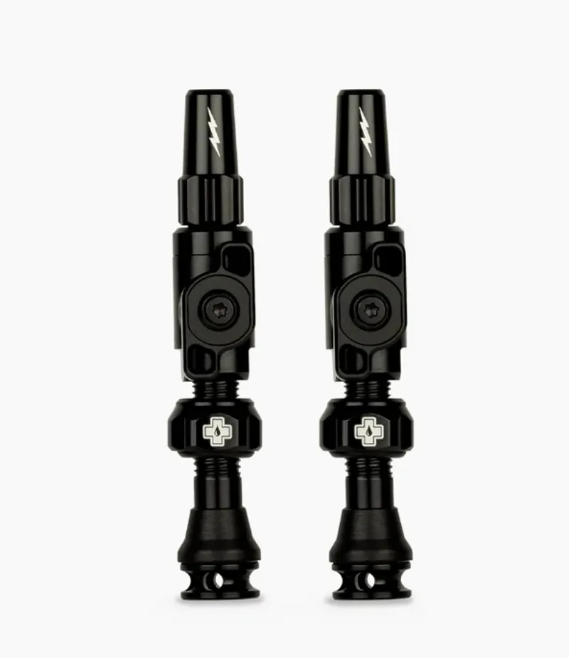 Muc-Off Big Bore Lite Presta Tubeless Valves Black - Various Sizes and Colours available