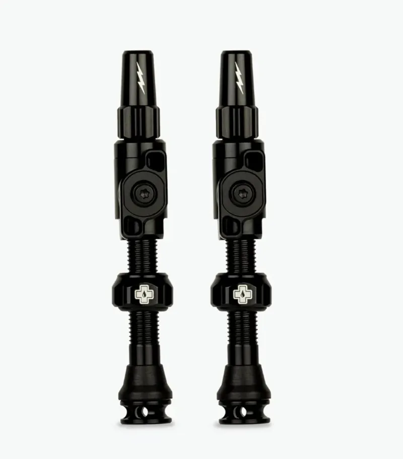 Muc-Off Big Bore Lite Presta Tubeless Valves Black - Various Sizes and Colours available-1