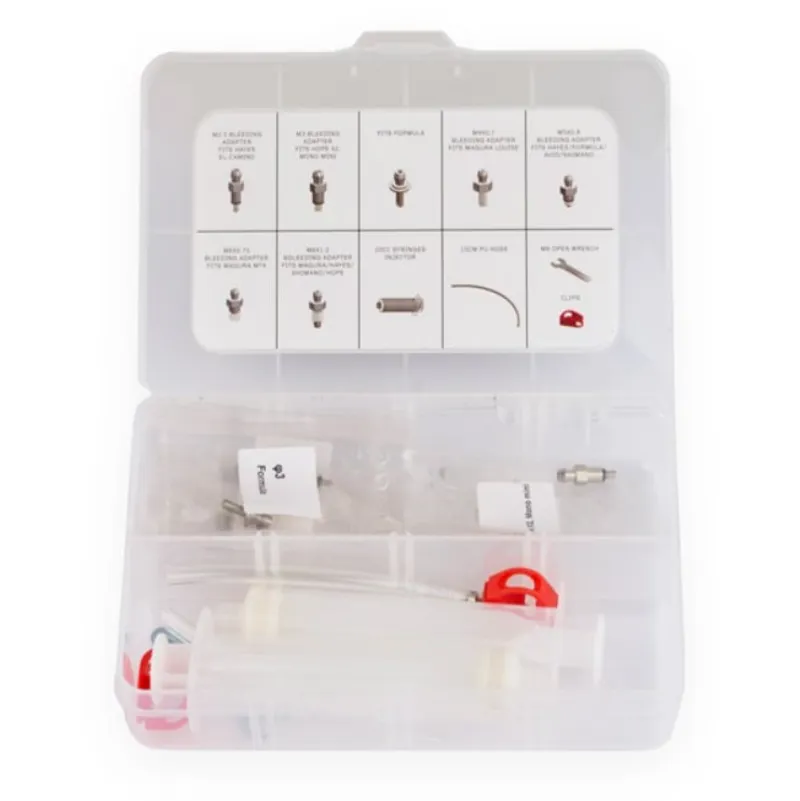 Aztec Bleed Kit Black universal White