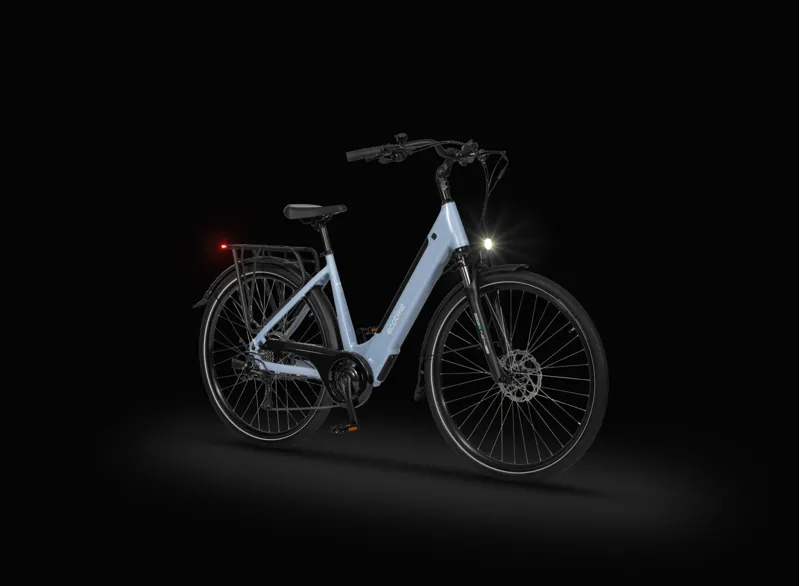 EcoBike X-City Hybrid E-bikeCyan-6