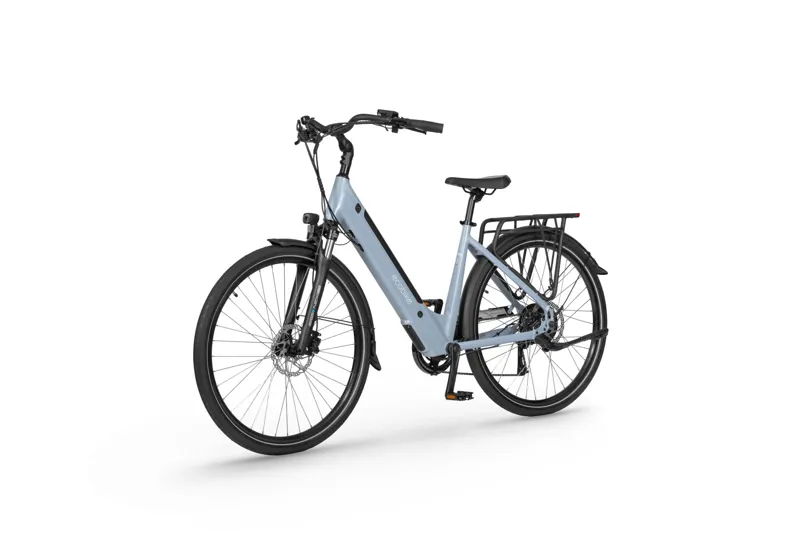 EcoBike X-City Hybrid E-bikeCyan-4