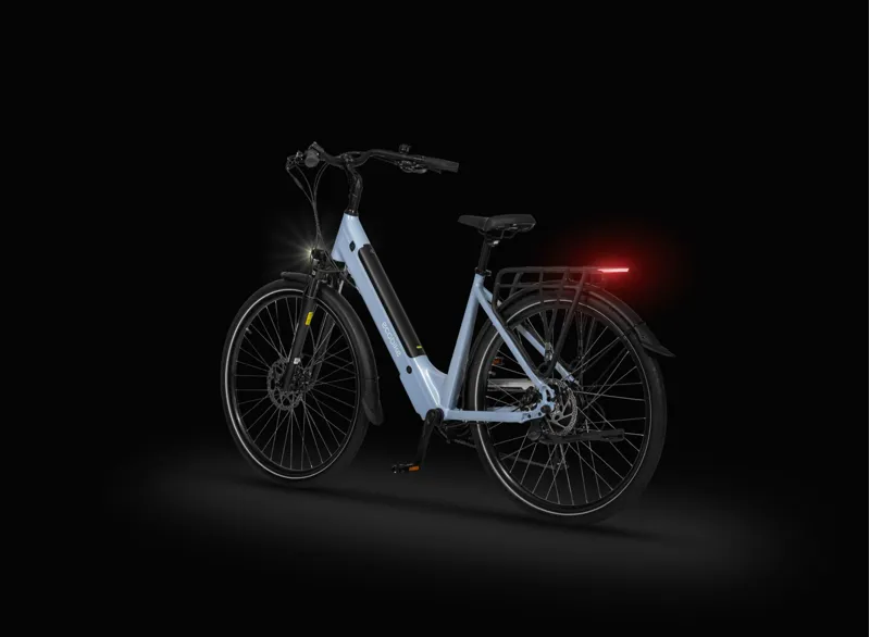 EcoBike X-City Hybrid E-bikeCyan-3