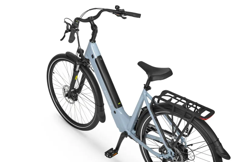 EcoBike X-City Hybrid E-bikeCyan-2
