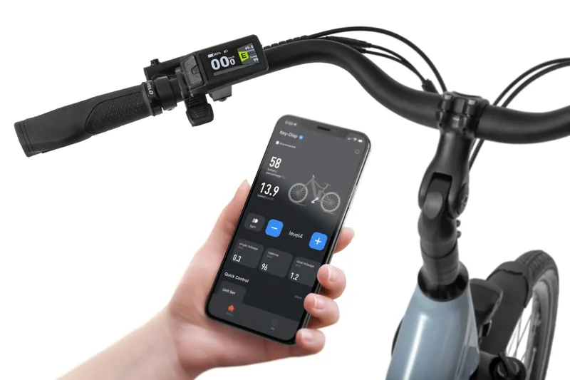 EcoBike X-City Hybrid E-bikeCyan-7