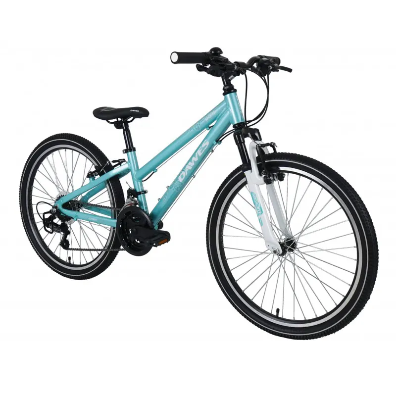 Dawes Paris HT 24 Inch Wheel Light Alloy Kids Mountain Bike Mint Green-1