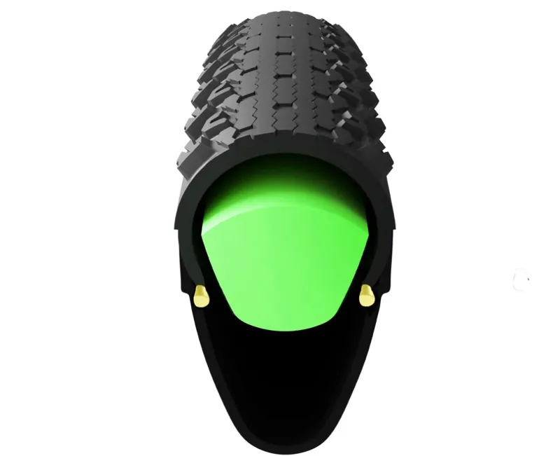 Vittoria Run Flat Air Liner Light Gravel Insert Green