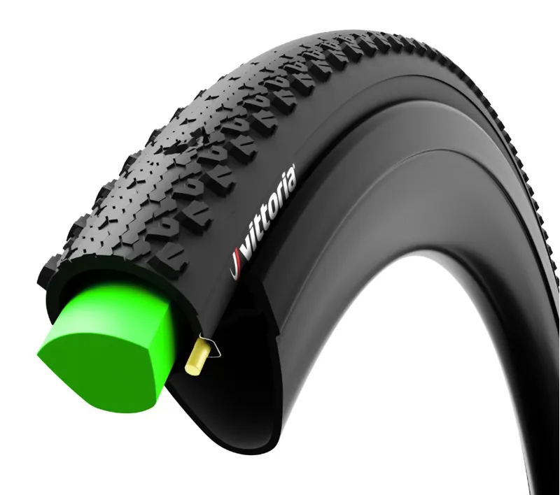 Vittoria Run Flat Air Liner Light Gravel Insert Green-1
