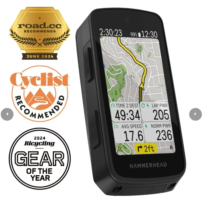 Hammerhead Karoo 3 GPS Bike Computer Black