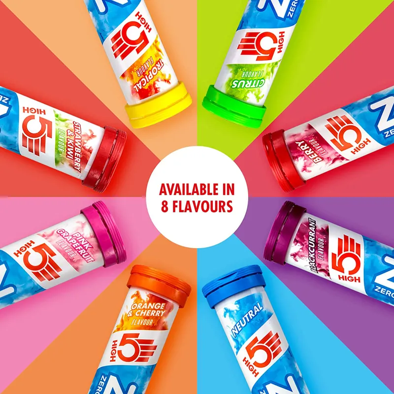 High5 Zero Cal Electrolyte Tabs x 20 Various Flavours-10