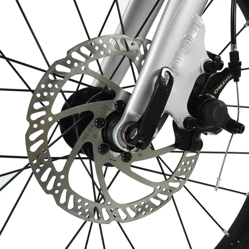 Hoy Pentland 20 Inch Super-light Alloy Disc Brake Kids Bike Titanium Silver-8