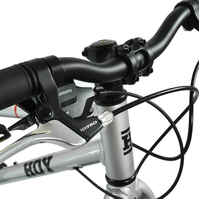 Hoy Pentland 20 Inch Super-light Alloy Disc Brake Kids Bike Titanium Silver-6