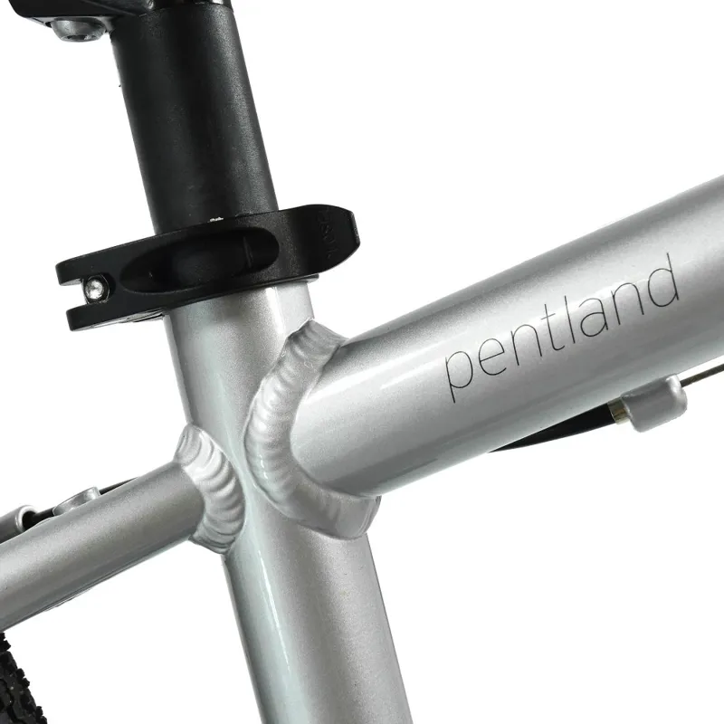 Hoy Pentland 20 Inch Super-light Alloy Disc Brake Kids Bike Titanium Silver-4