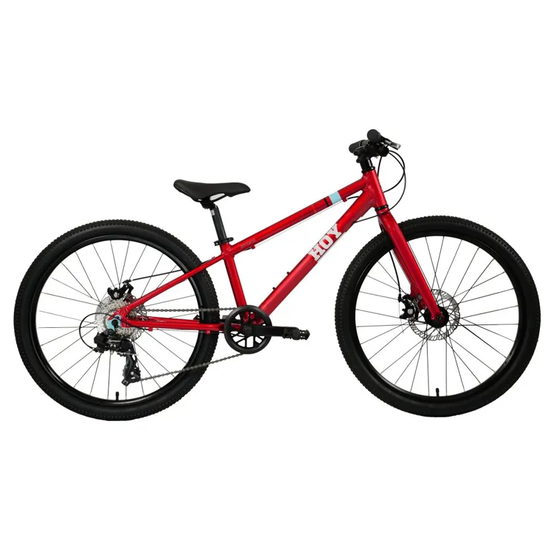Hoy Pentland 24 Inch Super-light Alloy Disc Brake Kids Bike Sprint Red