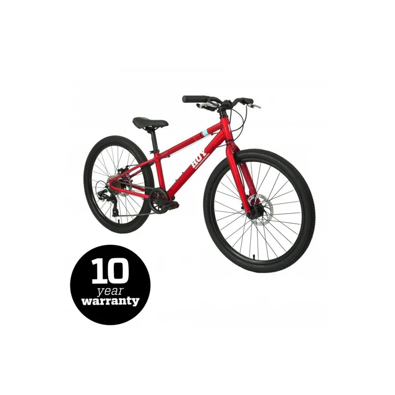 Hoy Pentland 24 Inch Super-light Alloy Disc Brake Kids Bike Sprint Red-1