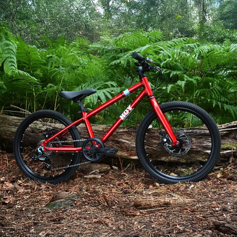 Hoy Pentland 24 Inch Super-light Alloy Disc Brake Kids Bike Sprint Red-11