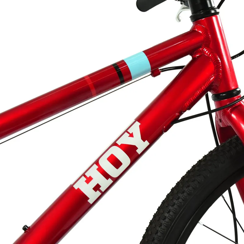 Hoy Pentland 24 Inch Super-light Alloy Disc Brake Kids Bike Sprint Red-8