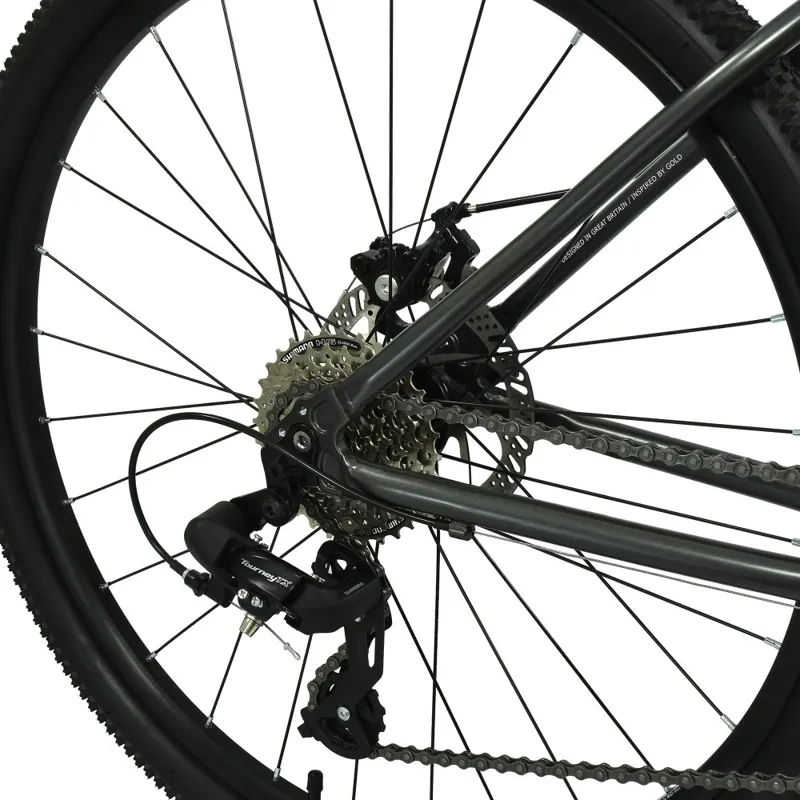 Hoy Pentland 26 Inch Super-light Alloy Disk Brake Kids Bike Stealth Black-6