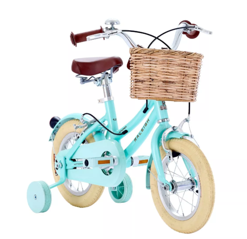 Raleigh Juniper 12 Inch Blue Alloy Frame Kids Bike-1