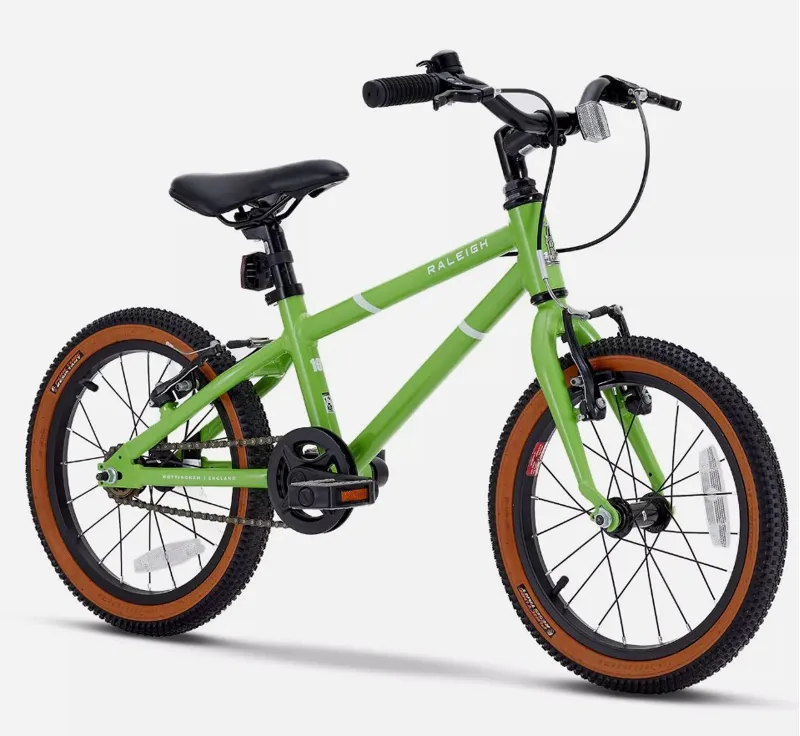 Raleigh Pop 16 Alloy Kids Bike Green-1