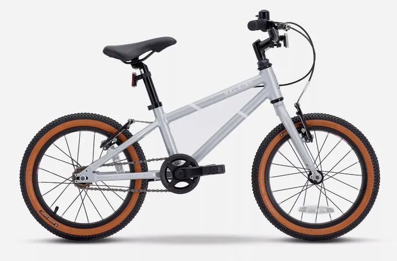Raleigh Pop 16 Alloy Kids Bike Silver