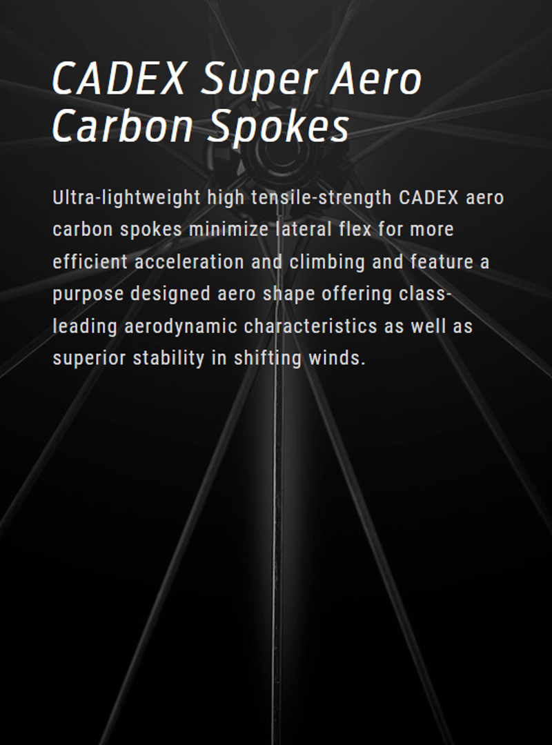 Cadex Max 40 Carbon Wheels Hookless Black-1