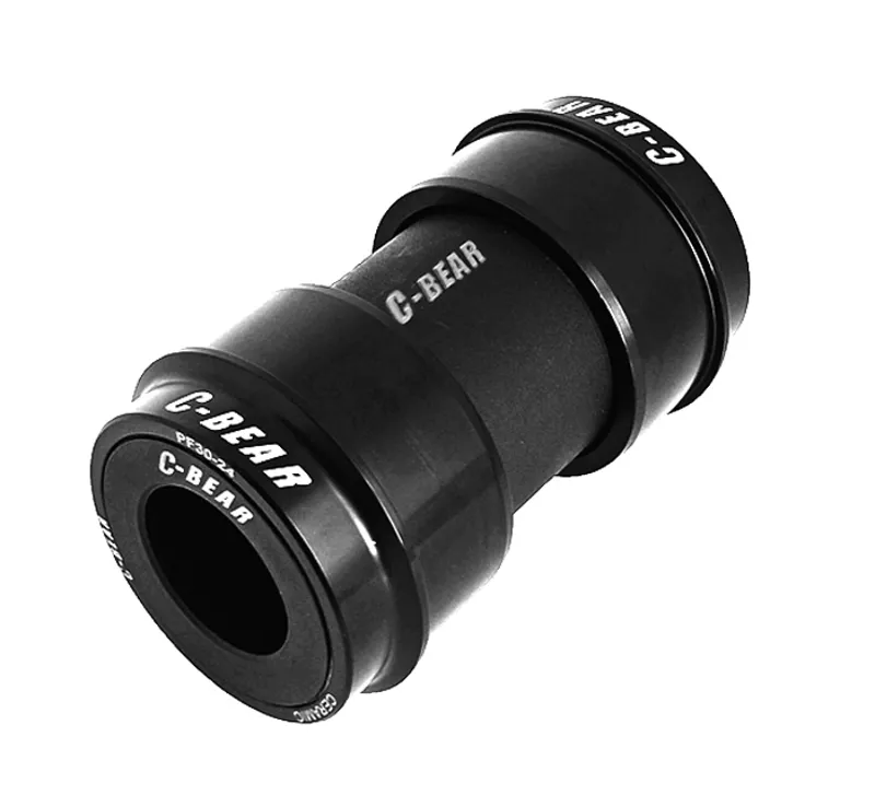 C-Bear Press Fit 30mm - 68/73mm - 24mm Axle Shimano FSA Race Face Rotor Black