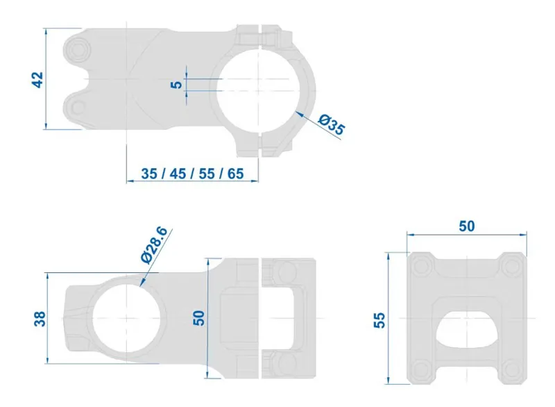 Ritchey Comp Trail 35 MTB Stem Black-2
