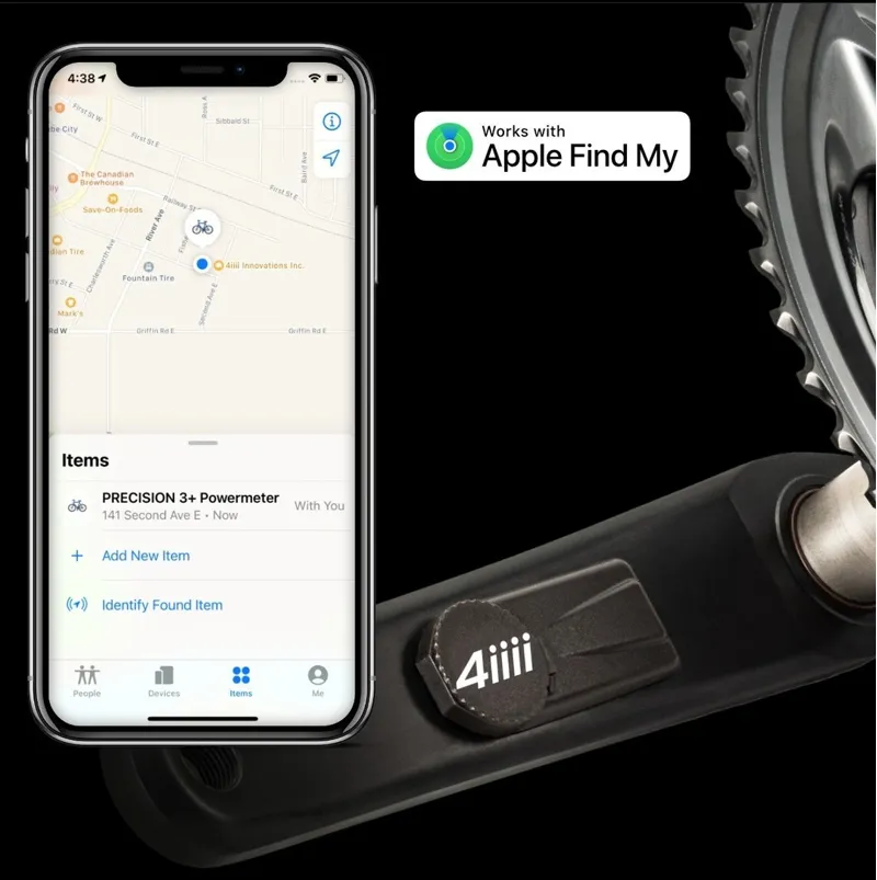 4iiii 105 R7000 P3+ Non-Drive Side Only With Apple Find My-4