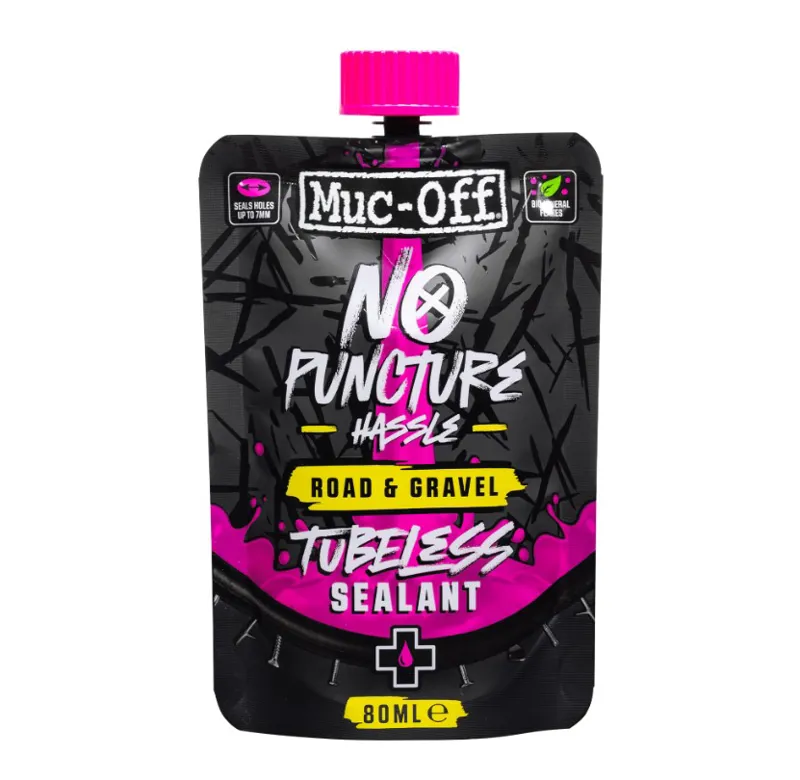 Road and Gravel Tubeless Sealant Black Various Sizes