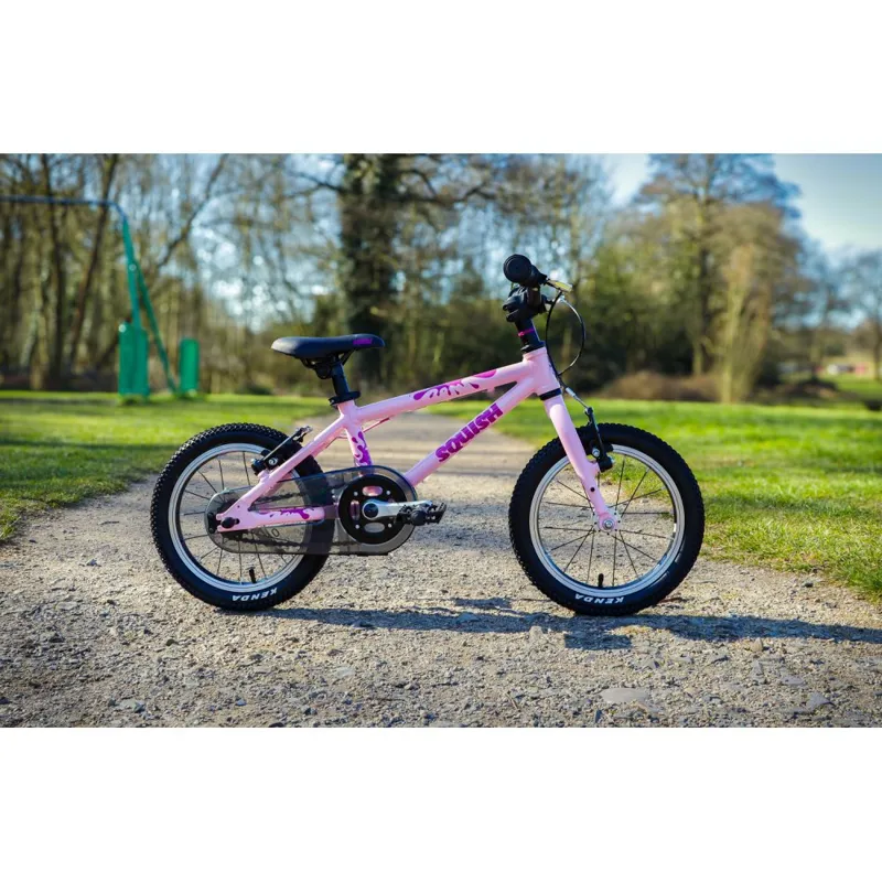 Squish 14 Inch Super-light Alloy Kids Bike Pink-13
