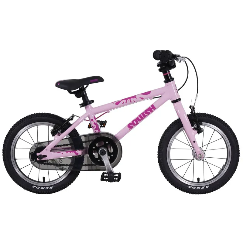 Squish 14 Inch Super-light Alloy Kids Bike Pink