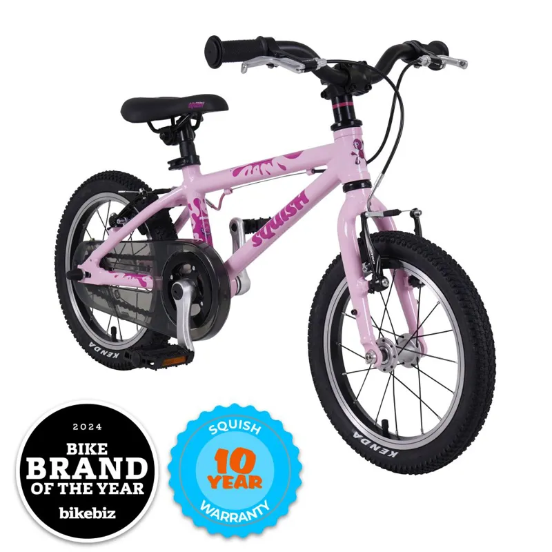 Squish 14 Inch Super-light Alloy Kids Bike Pink-2