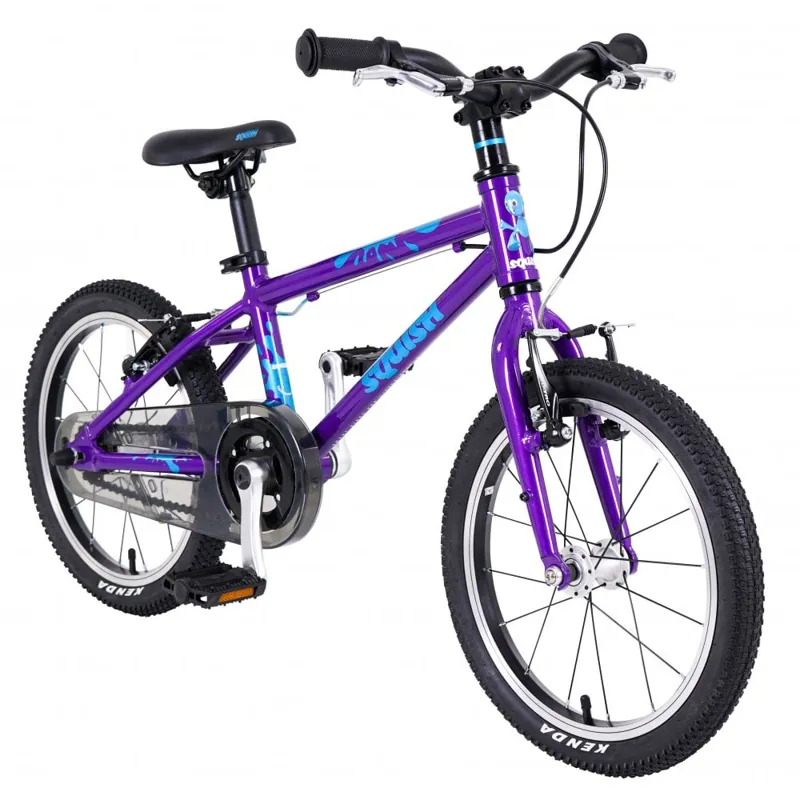 Squish Light Alloy Childs Bike Purple 16 inch wheel