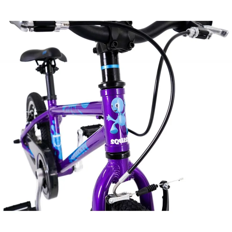 Squish Light Alloy Childs Bike Purple 16 inch wheel-10