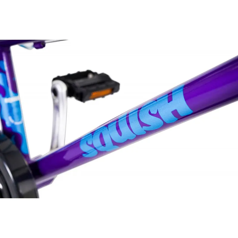 Squish Light Alloy Childs Bike Purple 16 inch wheel-9