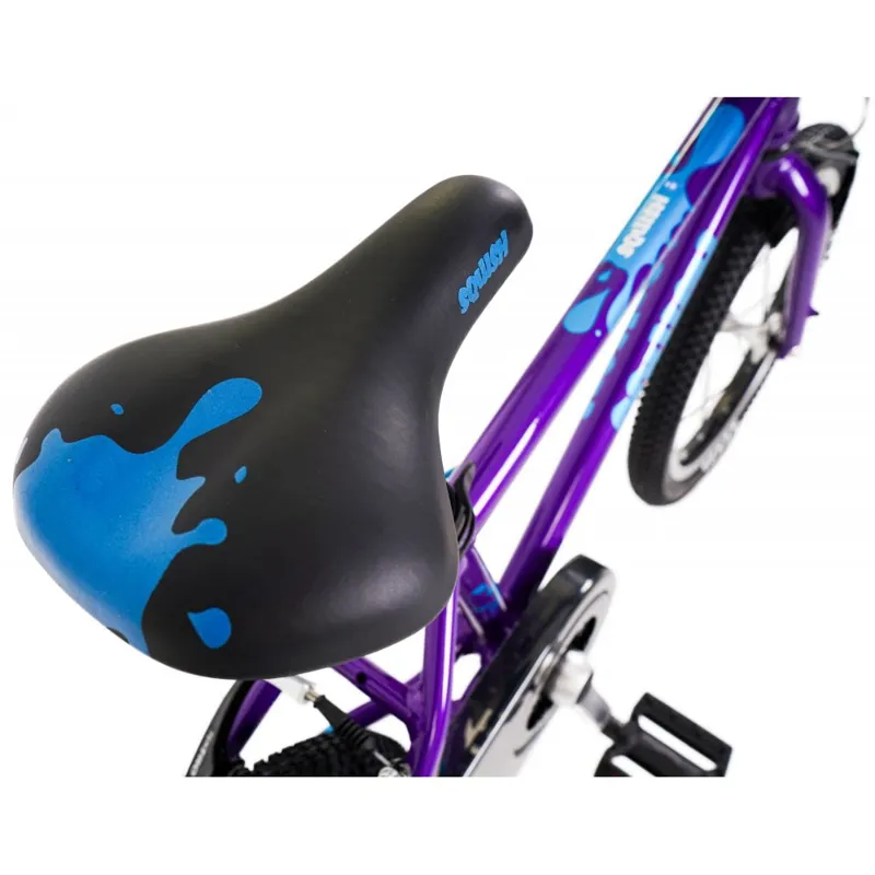 Squish Light Alloy Childs Bike Purple 16 inch wheel-5