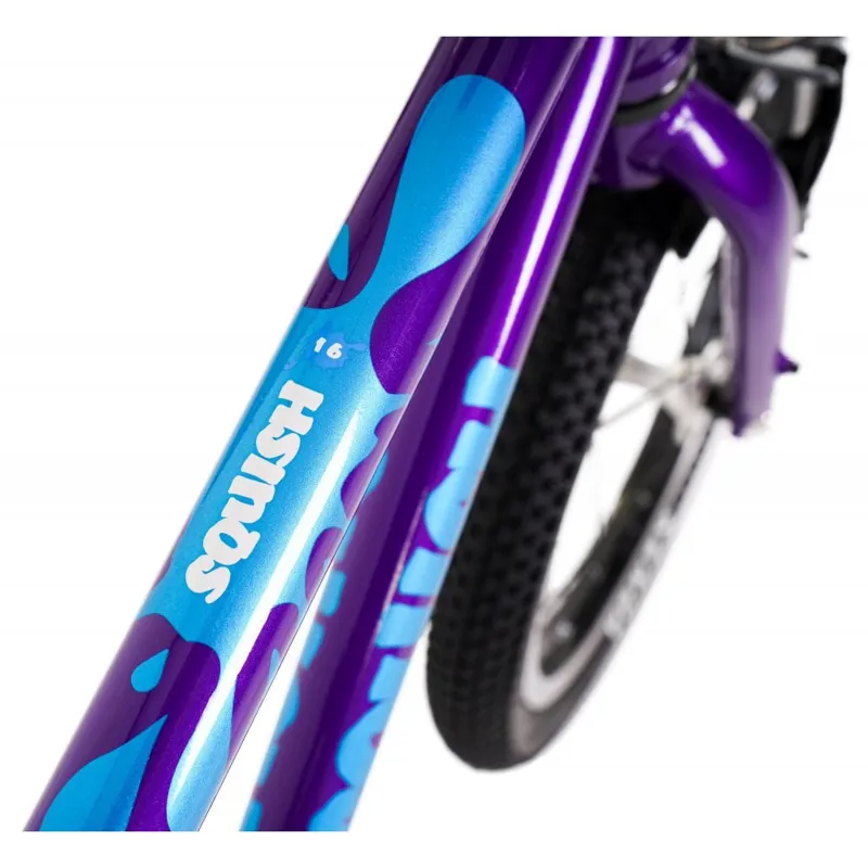 Squish Light Alloy Childs Bike Purple 16 inch wheel-6