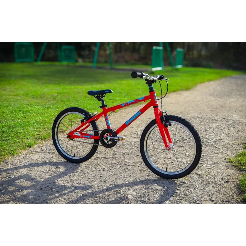 Squish 16 inch and 18 inch Super-light Alloy Childs Bike Red-4