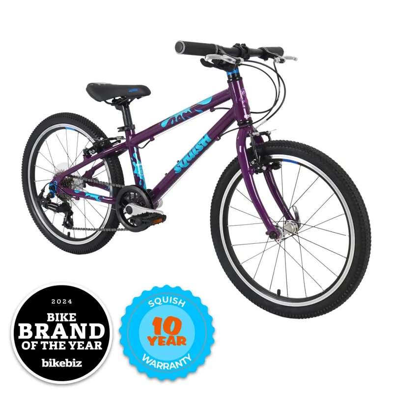 Squish 20 inch Wheel Super-light Alloy Childs Bike Purple-1