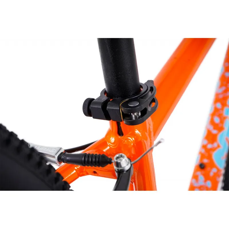 Squish 14 inch and 24 inch Light Alloy Childs Bike Orange-7