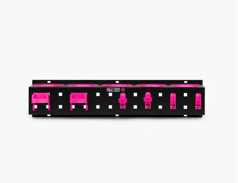 Muc-Off Bottle and detailing Storage Rack Black-1