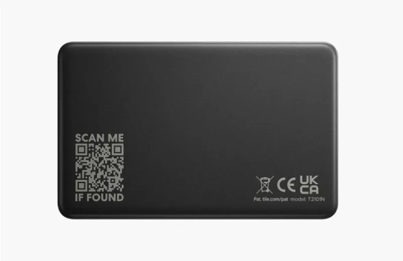 Tile by Life360 - Mate Essential - 4-Pack Black - iOS and Android compatible-4