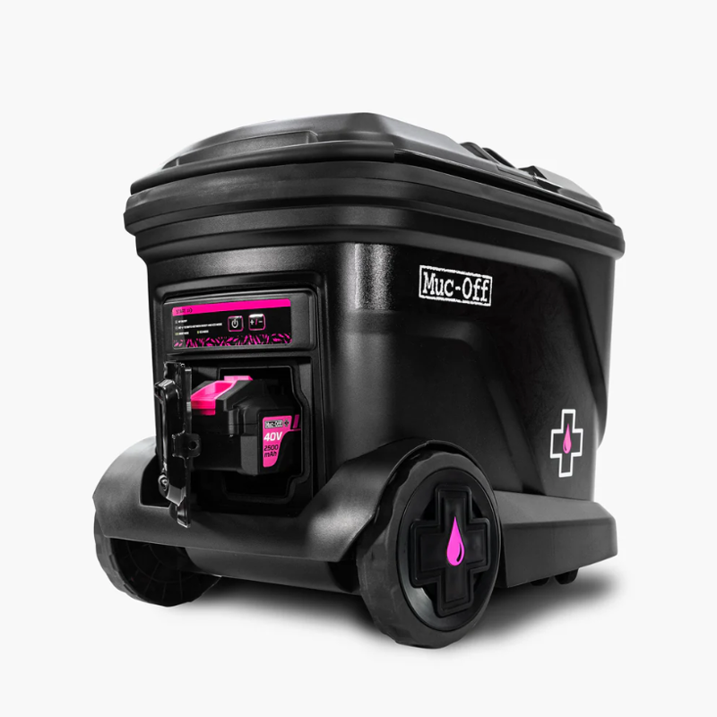 MucOff Mobile Pressure Washer with 1ltr Nano Cleaner Pink Black-3