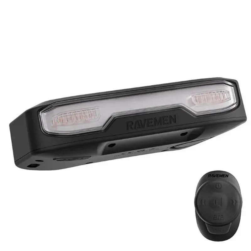 Ravemen NT101 Smart Bike Tail Light with Horn/Turn Signals in Black-1