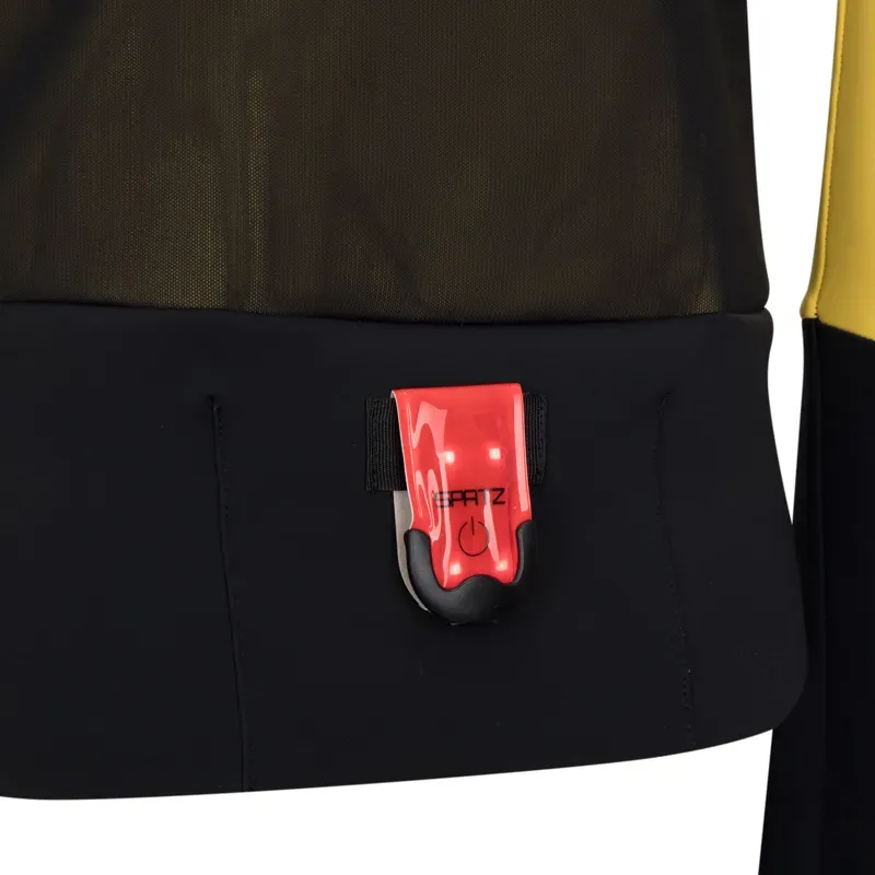 Spatzwear Wintr Jacket with Bundled Burnr Light in Yellow-9